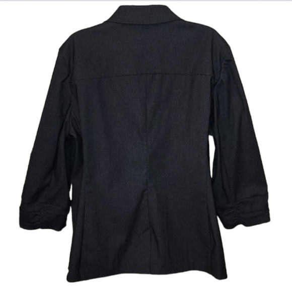 Tribal Denim Look Blazer Cardigan - Picture 3 of 8